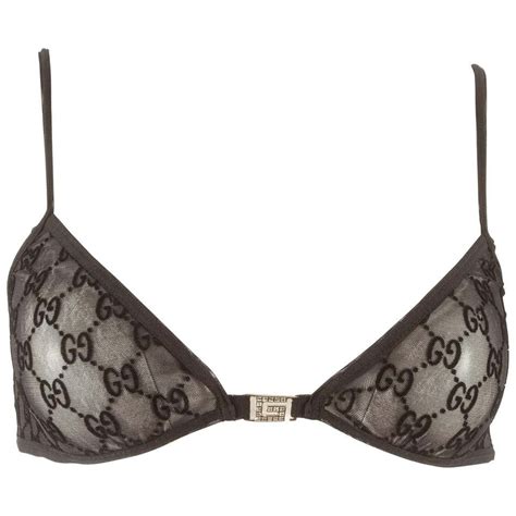 black gucci bralette|gucci lace bras.